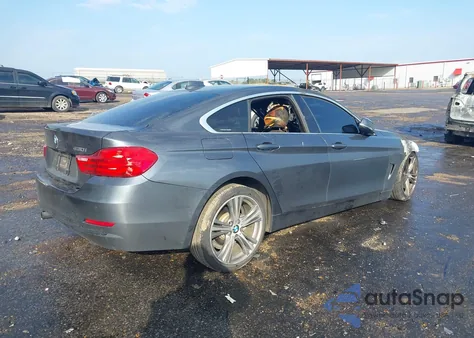 2017 BMW 430I Gran Coupe z USA, uszkodzony, nr VIN WBA4F7C38HG787603